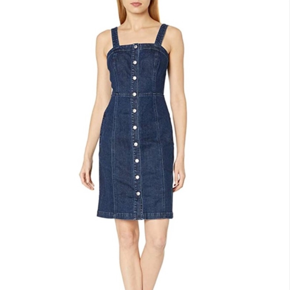 AG by Adriano Goldschmied - Sydney Blue Denim Dress Size Small